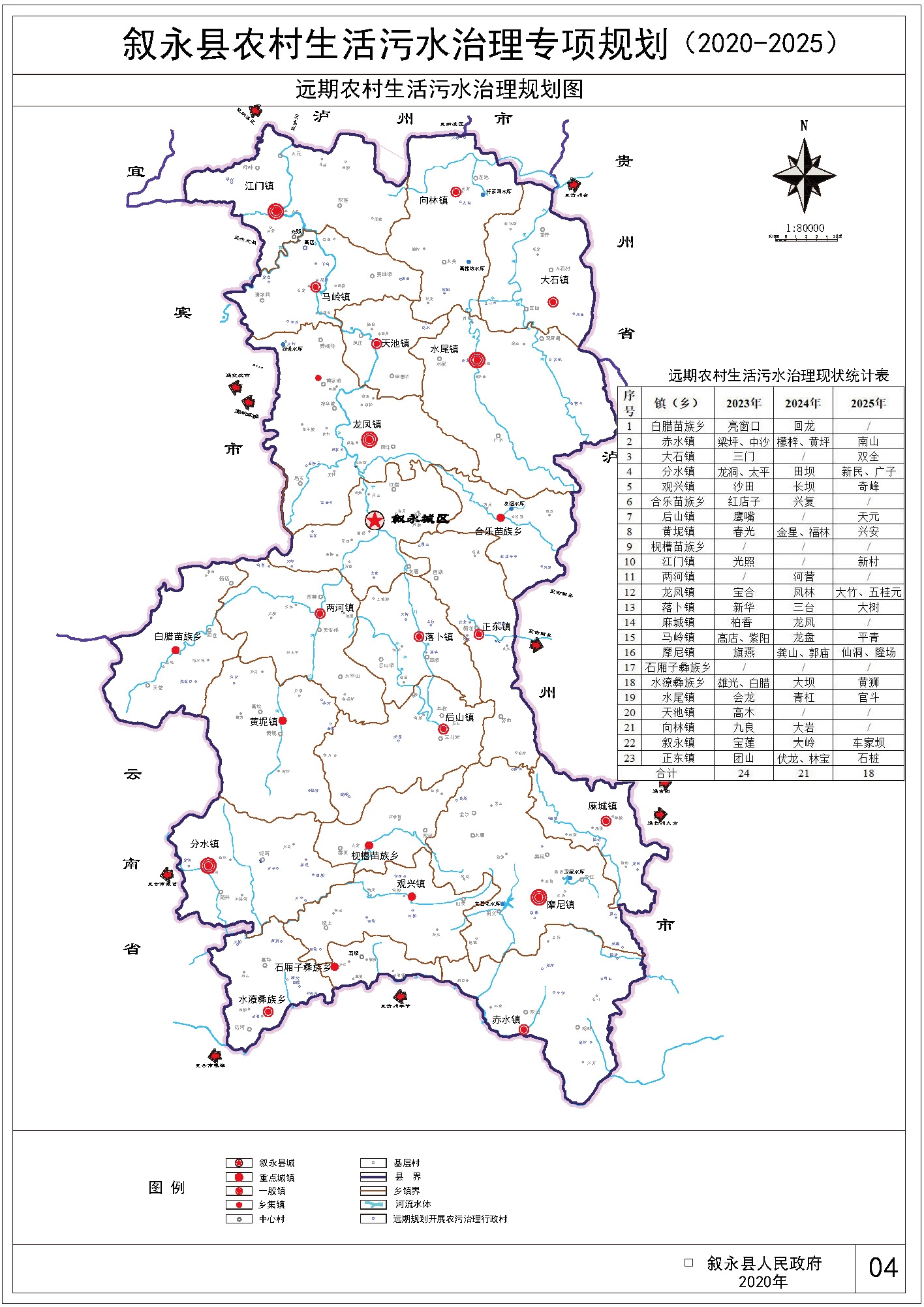 敘永縣農(nóng)村生活污水治理專項規(guī)劃